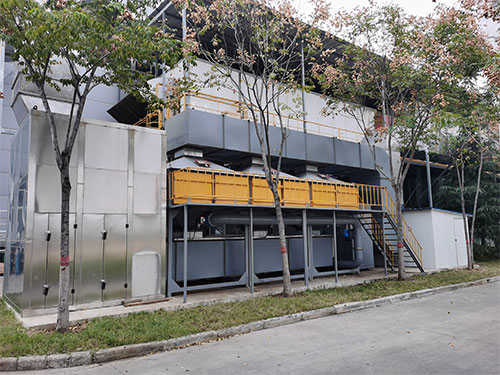 宇通重工催化燃燒廢氣凈化項(xiàng)目